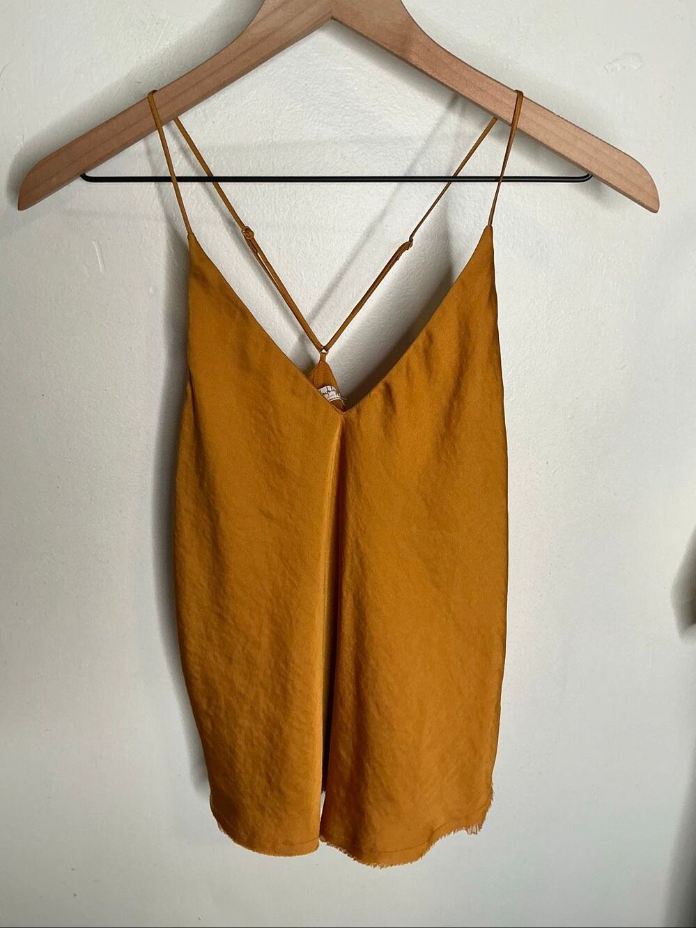 Free People Polka Dot Camisole | Gold in XS